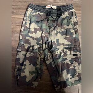 Levi’s Kids Camo Jogger Pants Army Green Size 10-12 YRS 132-147 CM